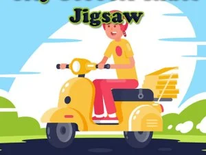 City Scooter Rides Jigsaw